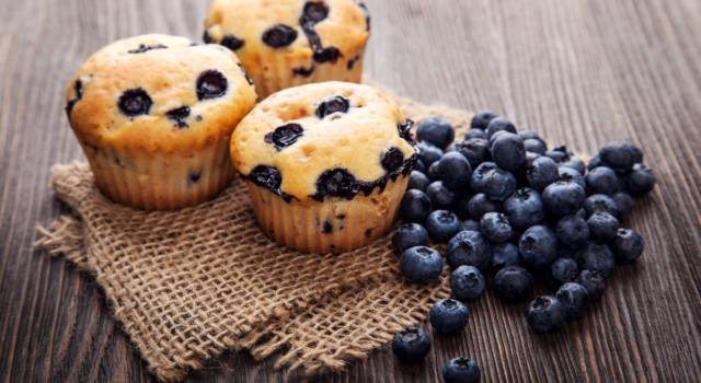 Muffin vegani ai mirtilli: incredibilmente buoni!