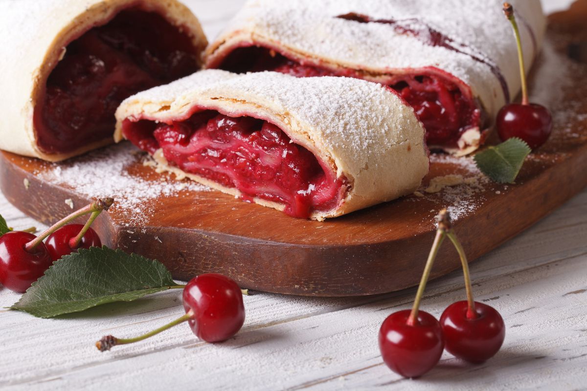 cherry strudel