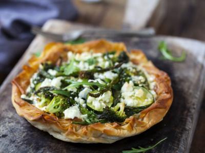 Torta salata con verdure