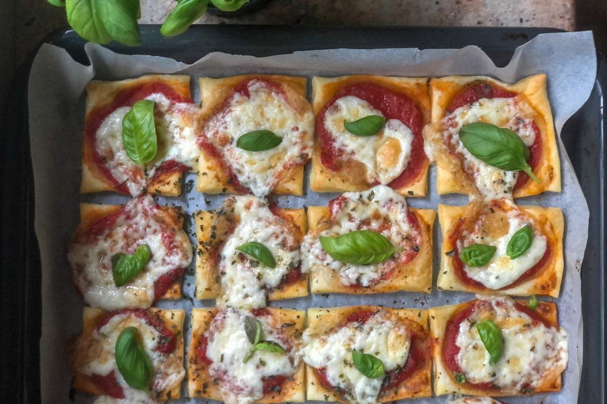 Pizzette di pasta sfoglia senza glutine