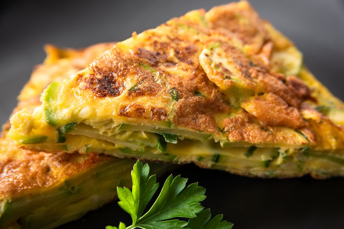 Zucchini frittata