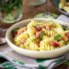 Pasta zucchine e pancetta