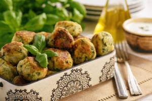 Polpette di zucchine al forno
