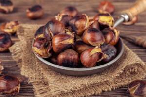 Castagne in padella