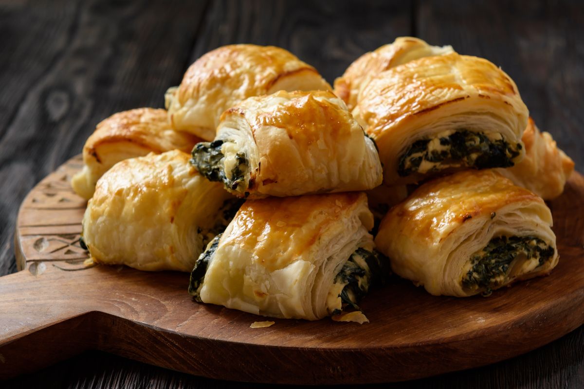 Rustic puff pastry