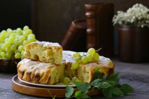 Torta all'uva