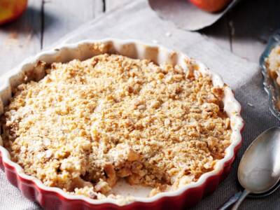 Crumble di mele: un dolce anglosassone goloso, da preparare anche con il Bimby!