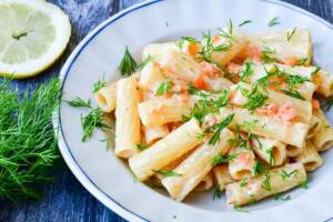 Pasta salmone e philadelphia