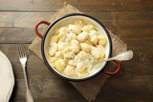 Gnocchi alla bava