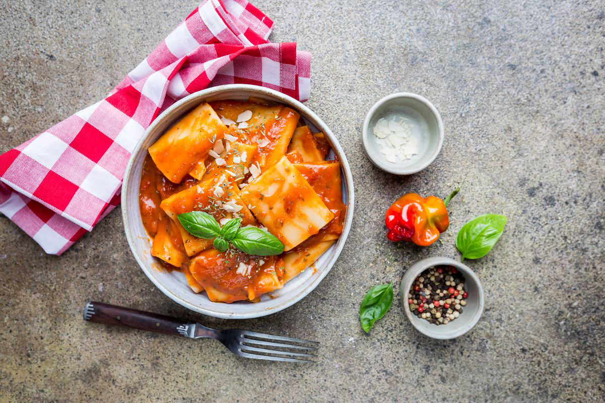 Paccheri alla Vittorio