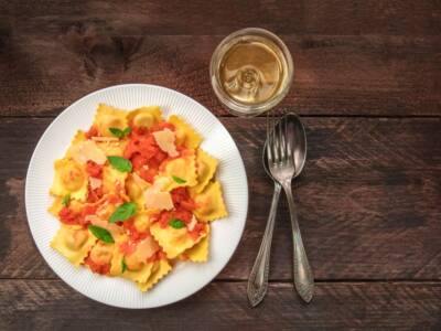 Ravioli calabresi con lo stocco