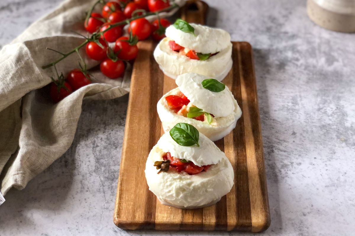 Stuffed mozzarella