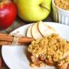 Crumble di mele light