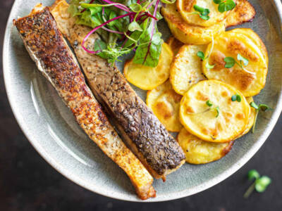 Merluzzo al forno con patate