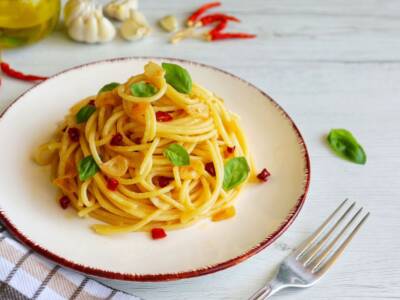 Pasta aglio, olio e peperoncino con il Bimby