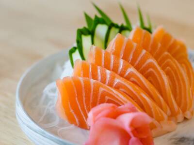 Sashimi di salmone