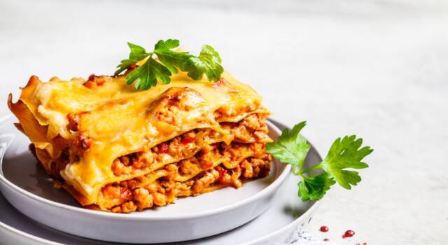 Lasagne vegane con ragù di lenticchie: sono da provare!