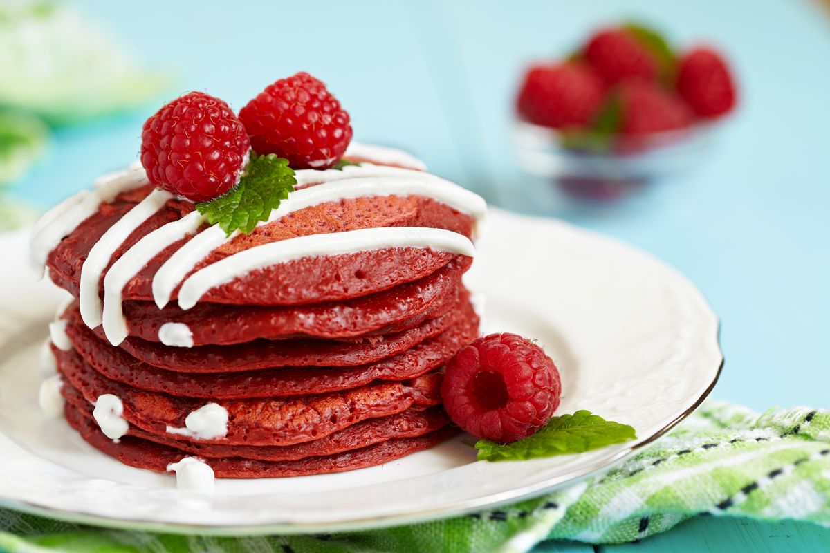 Pancake red velvet