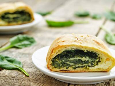 Strudel ricotta e spinaci