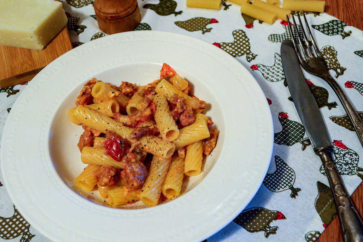 Pasta alla zozzona