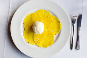 Carpaccio di ananas