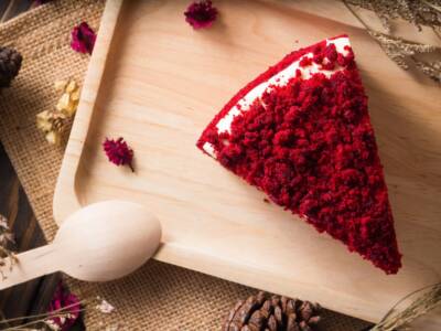 Siete alla ricerca di un dolce di san Valentino? Provate la crostata red velvet
