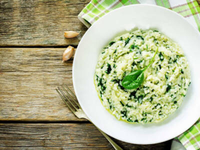 Risotto con gli spinaci con il Bimby