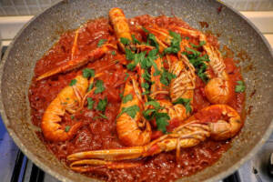 Scampi alla busara