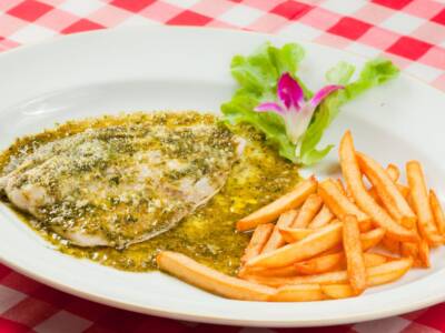 Filetto di sogliola in salsa verde