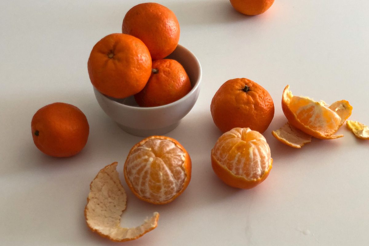 Mandarin peels