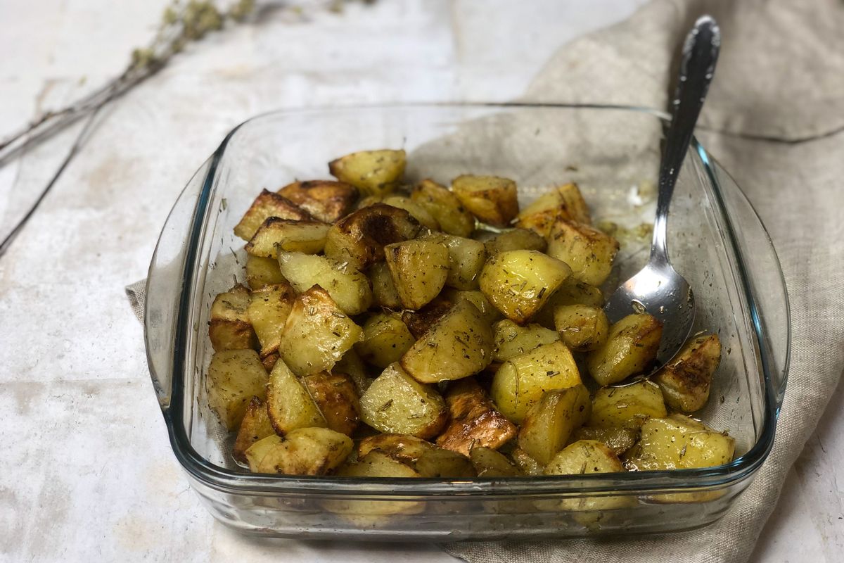 Baked potatoes