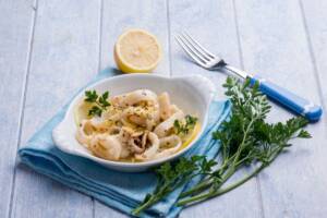Calamari al limone