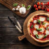 Finta pizza di albumi