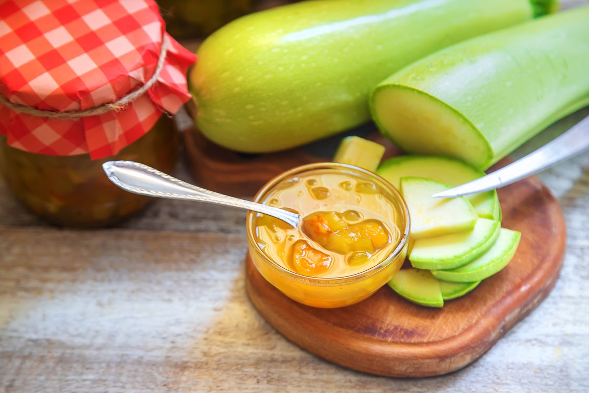 Courgette jam