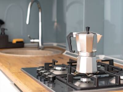 caffè con la moka