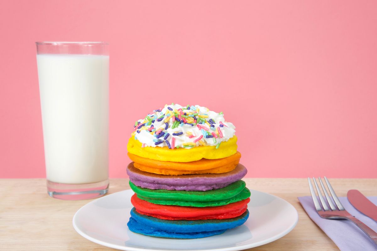pancake arcobaleno