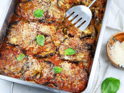 parmigiana di melanzane Cannavacciuolo