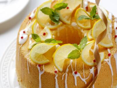 Che profumo e che sofficità la pomelo chiffon cake!