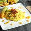 risotto zucchine e speck