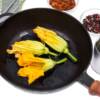 fiori di zucca in padella