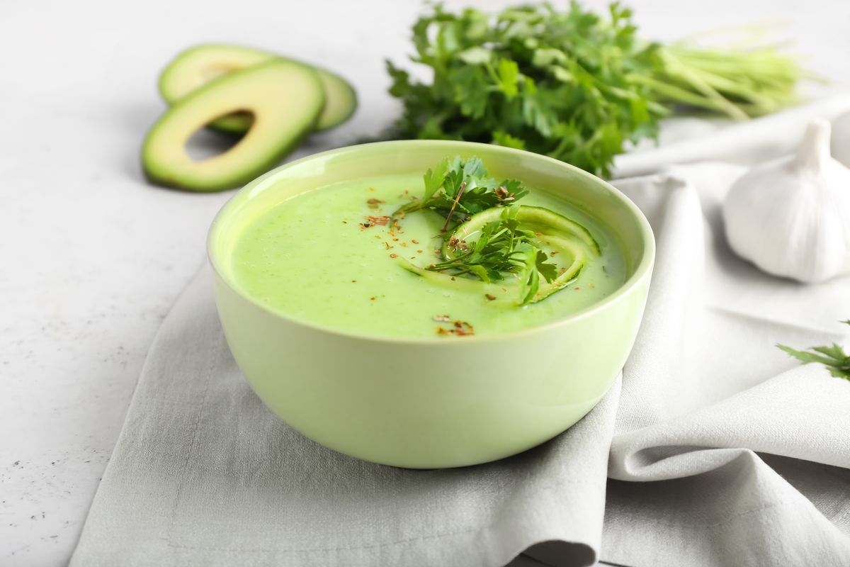 gazpacho di avocado