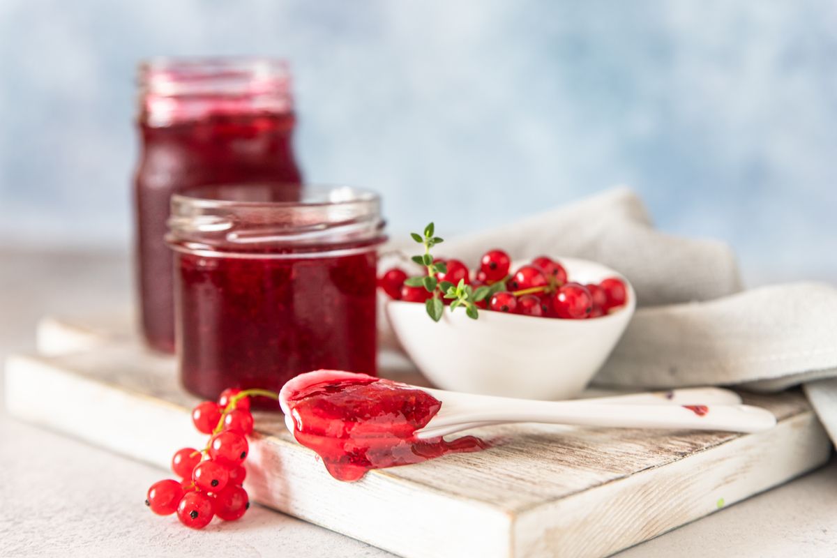 Currant jam with the Thermomix