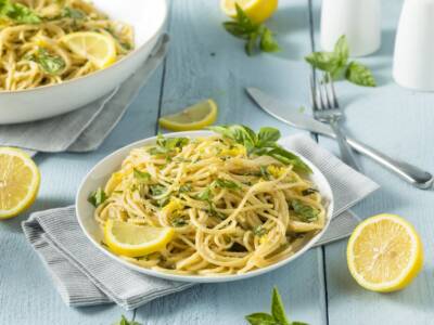 pasta limone e prezzemolo