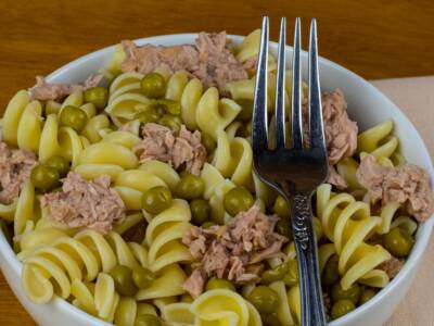 pasta tonno e piselli