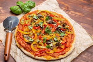 pizza con peperoni