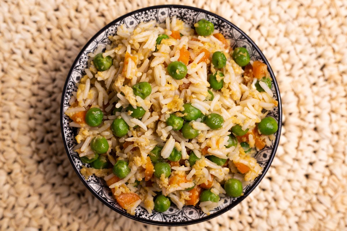 Vegan Cantonese rice