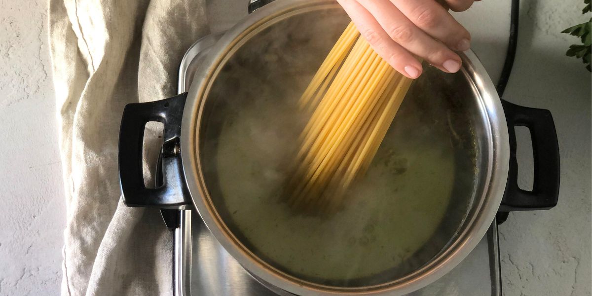 Cook pasta