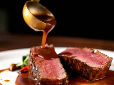 Filetto di manzo all’aceto balsamico e cipolle: bastano pochi ingredienti per un piatto strepitoso