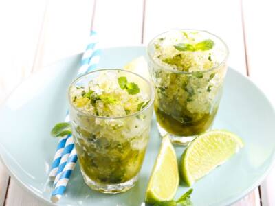 Una granita al mojito per un fresco aperitivo