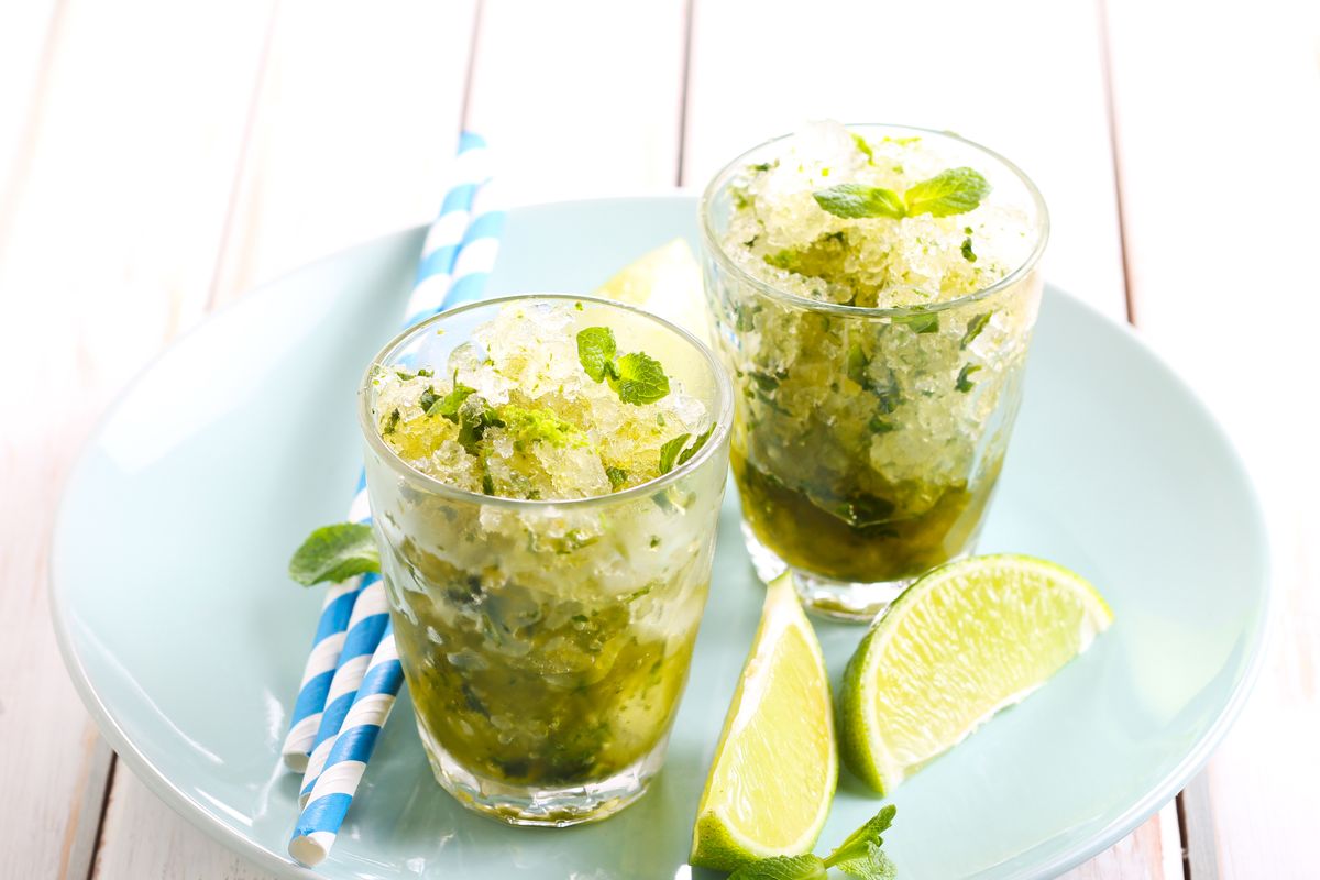 Granita al mojito